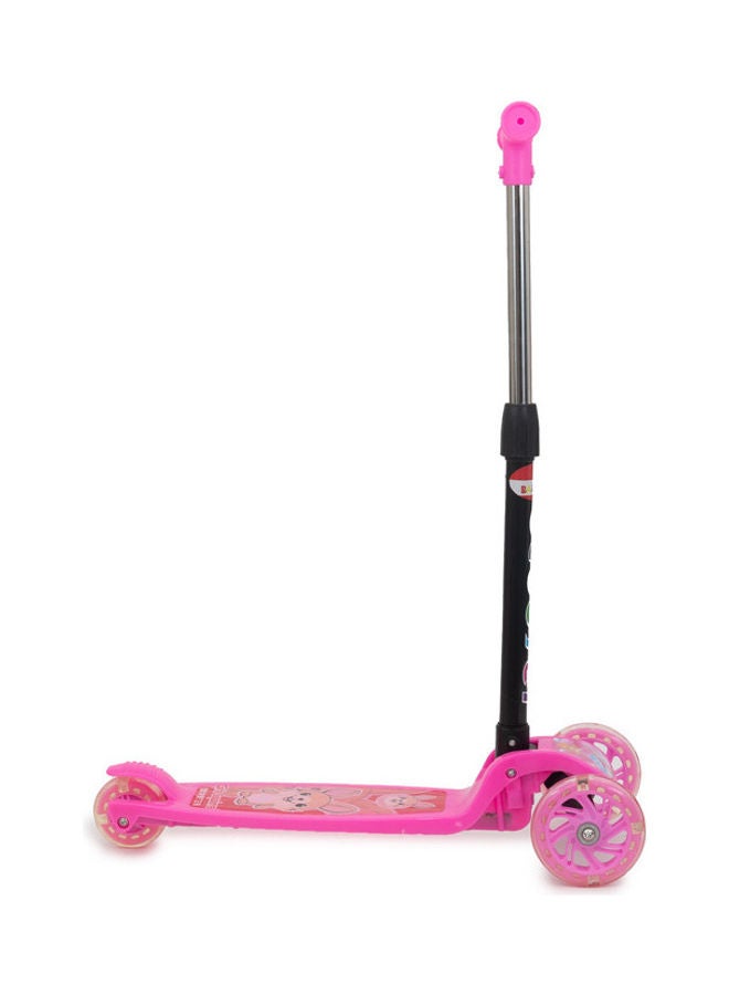 BABY PLUS Kids Scooter Pink 24x13x59cm - Image 4