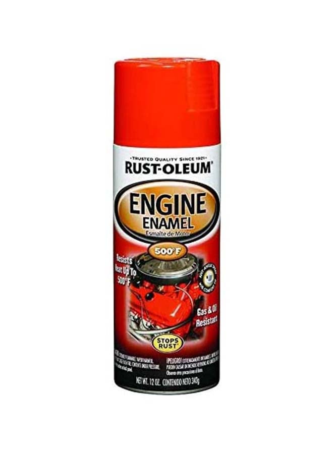 رست أوليوم رذاذ طلاء المينا لمحركات السيارات تشيفي برتقالي - Image 1