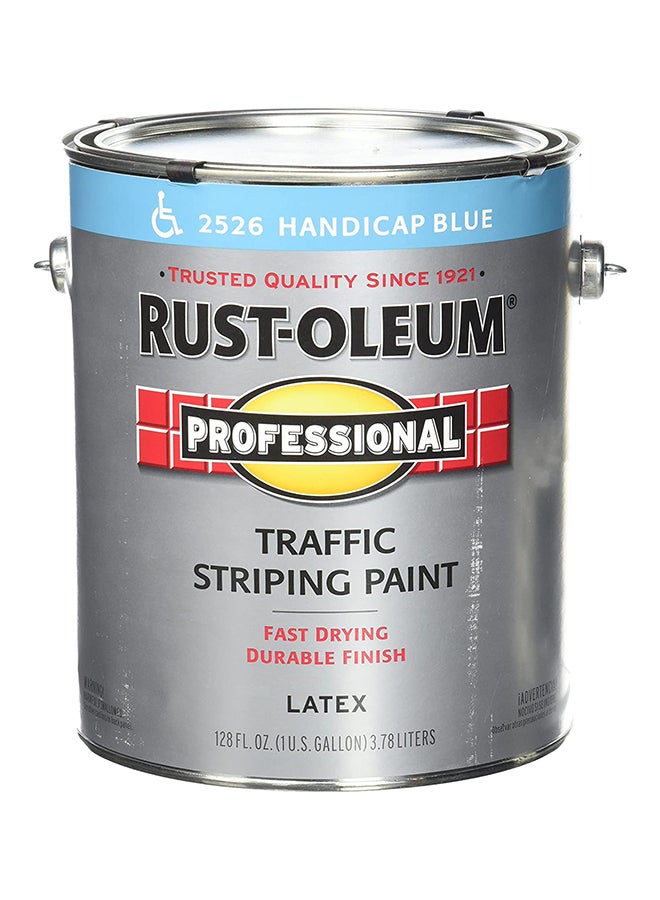 RUST-OLEUM Professional Traffic Striping Paint Mark Handicap Blue  - Image 1