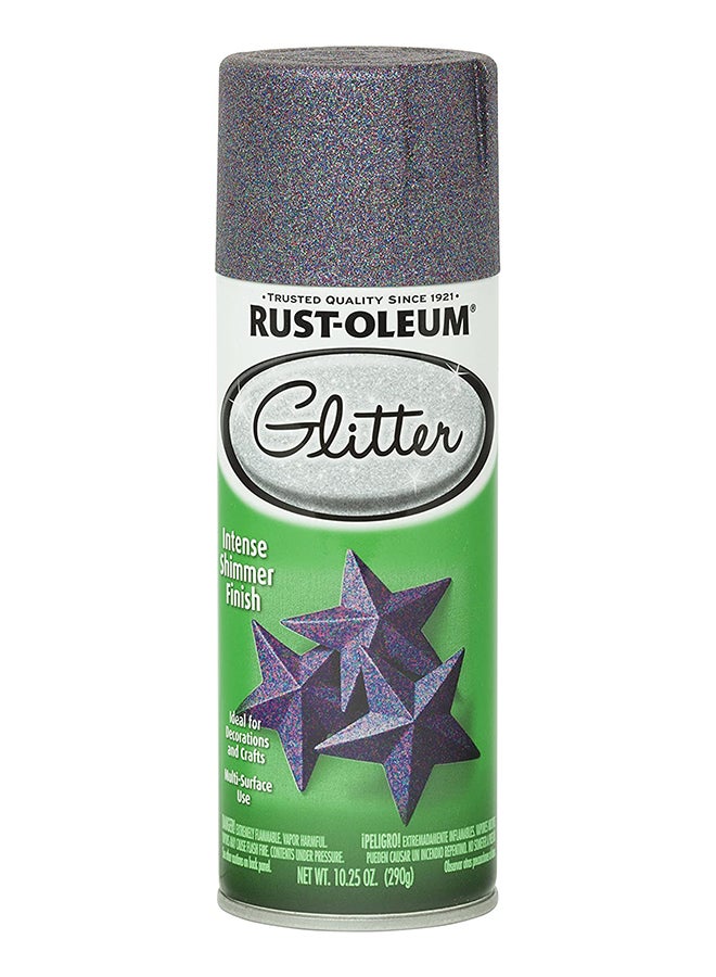 RUST-OLEUM Specialty Glitter Spray Paint Purple - Image 1