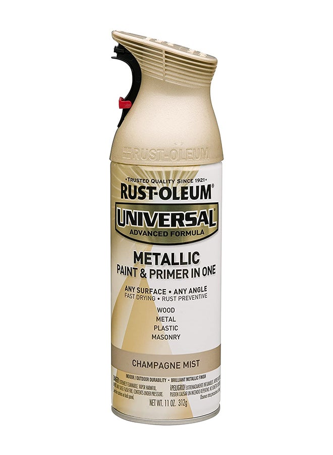 RUST-OLEUM - Universal Metallic Spray Paint 261415 Champagne Mist - Image 1