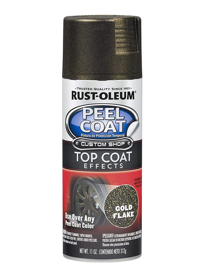 رست أوليوم Top Coat Effects Peel Metellic Flakes