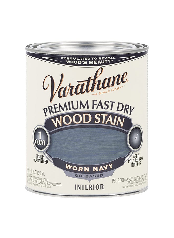 RUST-OLEUM Varathane Premium Fast Dry Wood Stain Worn Navy 946ml 