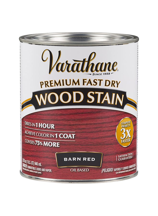 RUST-OLEUM Varathane Premium Fast Dry Wood Stain Barn Red 