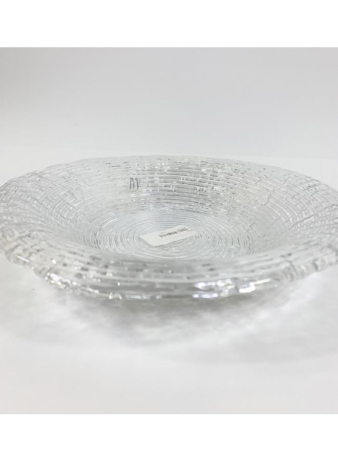 IVV Wave Soup Plate Transparent 24cm  - Image 1