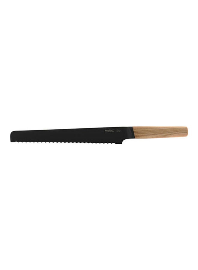 Berghoff Bread Knife With Wooden Handle Black 