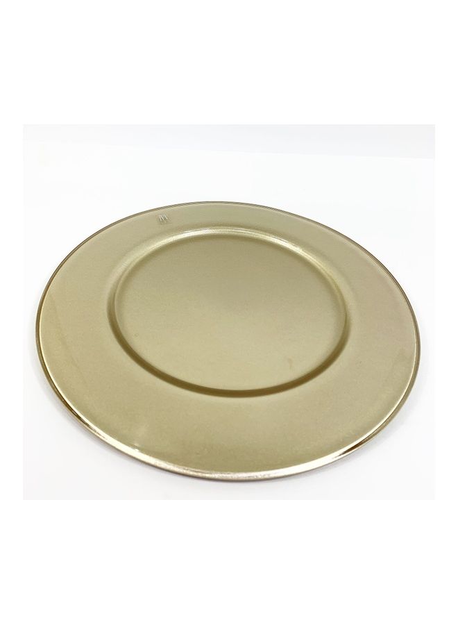IVV Tortoise Decorative Aria Charger Gold 32cm - Image 2