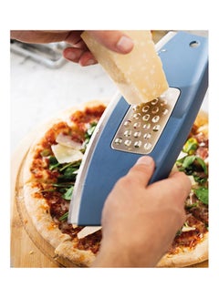 Berghoff Pizza Cutter With Cheese Grater Stainless Steel-Plastic Blue  - Image 4
