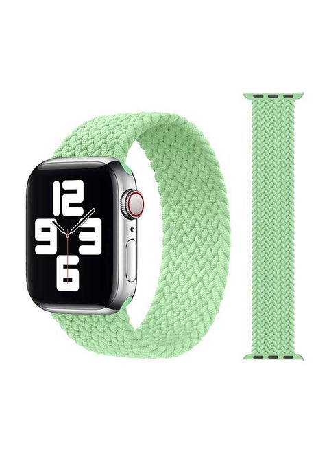 Braided Solo Band For Apple Watch Series 6/SE/5/4/3/2/1 Pistachio