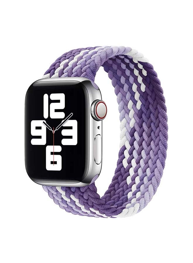 Perfii - Braided Solo Band For Apple Watch Series 6/SE/5/4/3/2/1 Hyper Grape - Image 1