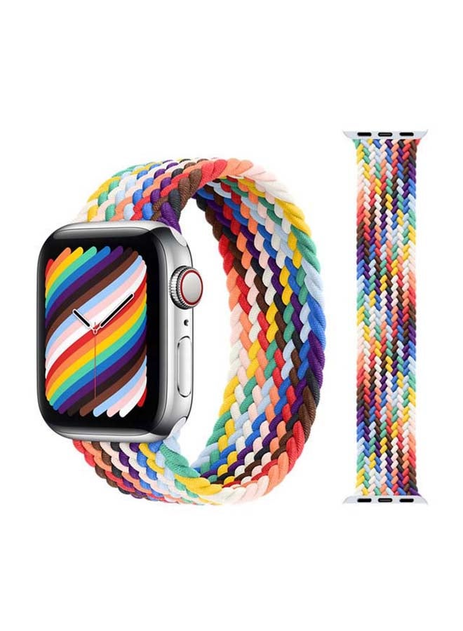 Perfii - Braided Solo Band For Apple Watch Series 6/SE/5/4/3/2/1 Pride Edition - Image 1