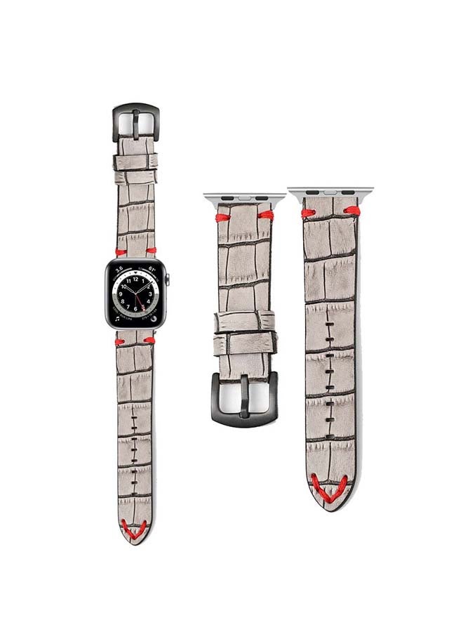 Perfii Replacement Band for Apple Watch Series 6/SE/5/4/3/2/1 Grey - Image 1