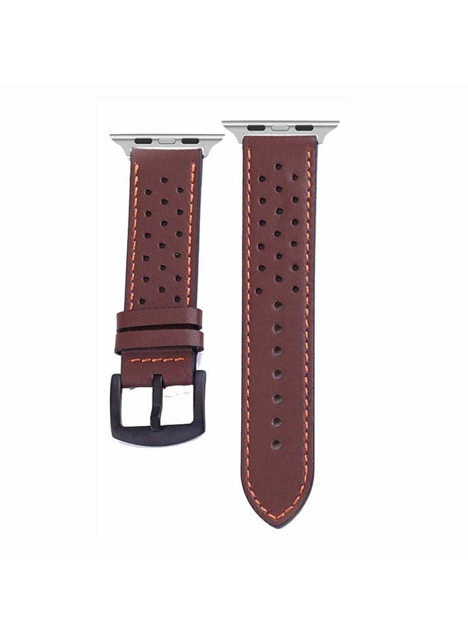 Replacement Band For Apple Watch Series 6/SE/5/4/3/2/1 Brown