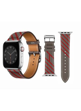 Grey/Red