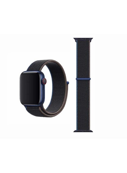 Replacement Band For Apple Watch Series 1/2/3/4/5/6/SE 40/38mm Charcoal
