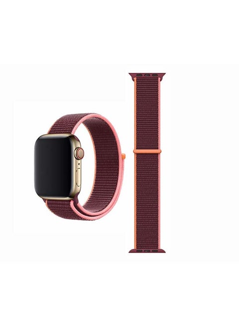 Replacement Band For Apple Watch Series 1/2/3/4/5/6/SE 40/38mm Plum