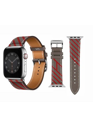 Grey/Red