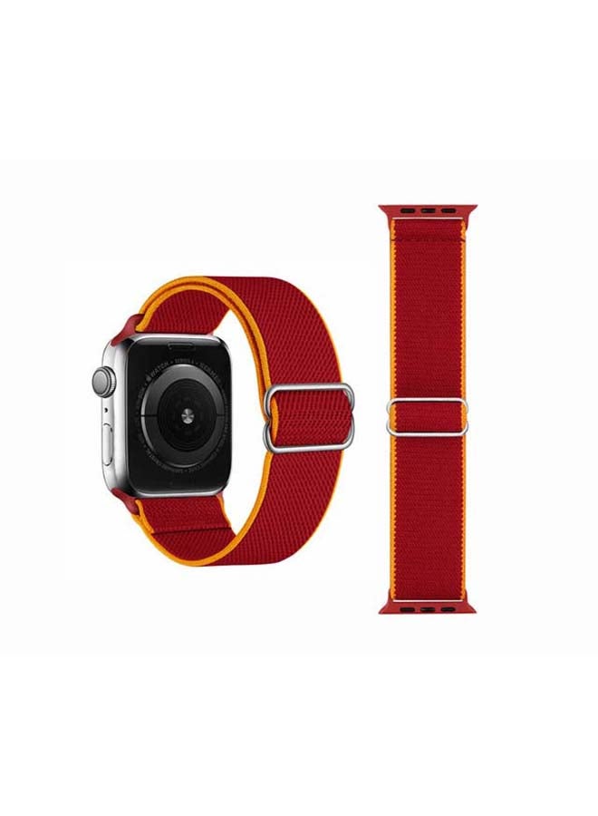 Perfii - Flag Adjustable Braided Solo Band For Apple Watch Series 6/SE/5/4/3/2/1 China - Image 1