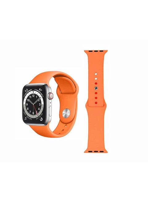 Replacement Band For Apple Watch Series 6/SE/5/4/3/2/1 Kumquat