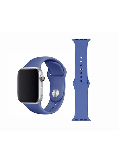 Replacement Band For Apple Watch Series 6/SE/5/4/3/2/1 Tomales Blue
