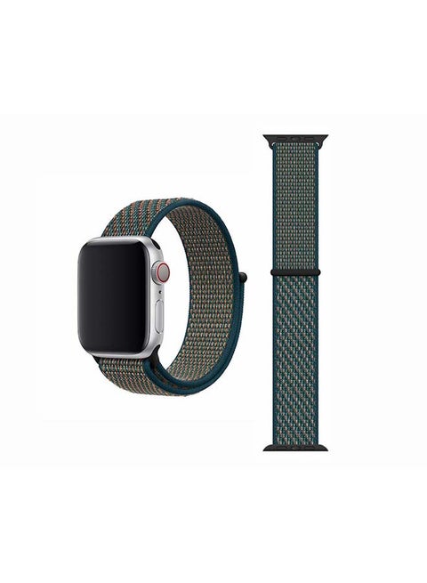 Replacement Band For Apple Watch Series 6/SE/5/4/3/2/1 Hyper Crimson/Neptune Green