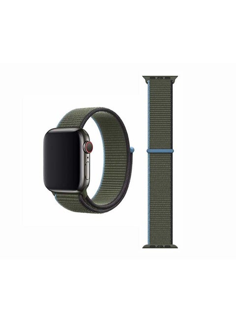 Replacement Band For Apple Watch Series 6/SE/5/4/3/2/1 Inverness Green
