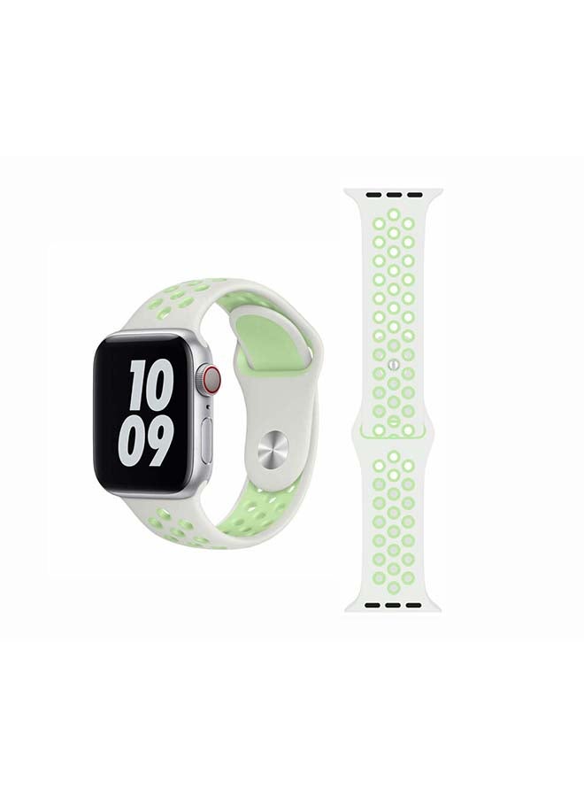 Perfii Replacement Band For Apple Watch Series 6/SE/5/4/3/2/1 Spruce Aura/Vapor - Image 1