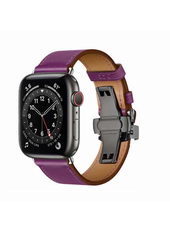 Perfii - Replacement Band For Apple Watch Series 6/SE/5/4/3/2/1 Anemone - Image 1
