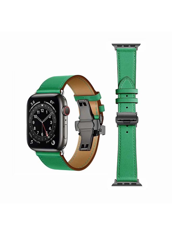 Perfii - Replacement Band For Apple Watch Series 6/SE/5/4/3/2/1 Bambou - Image 1
