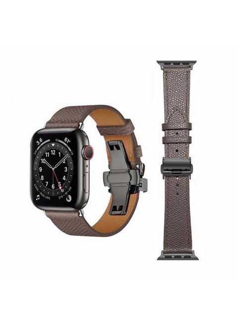 Replacement Band For Apple Watch Series 6/SE/5/4/3/2/1 Gray Lines