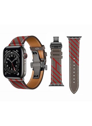 Grey/Red