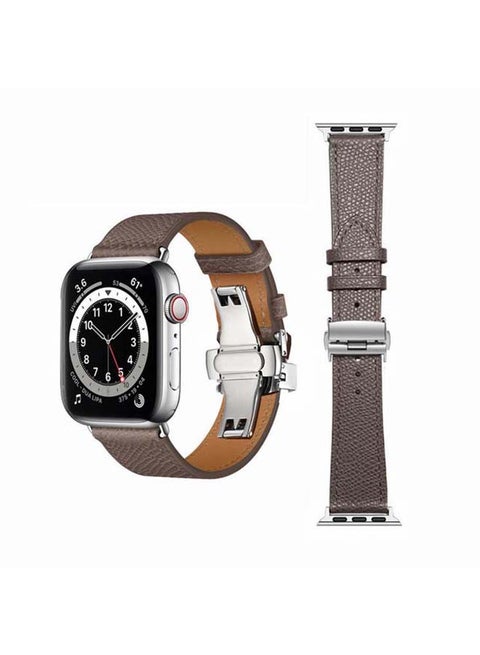 Replacement Band For Apple Watch Series 6/SE/5/4/3/2/1 Gray Lines