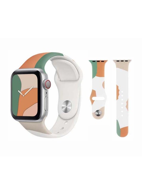 Replacement Band For Apple Watch Series 6/SE/5/4/3/2/1 Yogurt Green