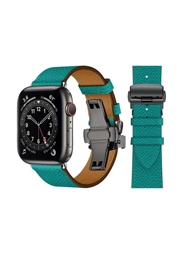 Perfii - Replacement Band For Apple Watch Series 6/SE/5/4/3/2/1 Green - Image 1