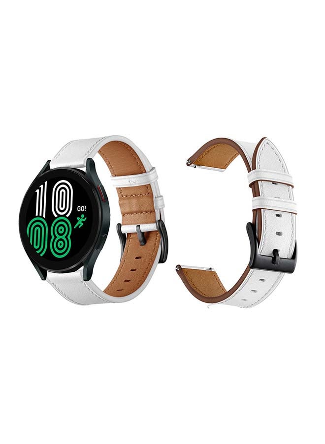 Perfii Replacement Band For Samsung Galaxy Watch4 Whtie - Image 2