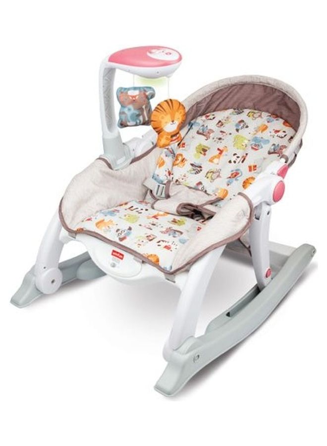 WinFun Grow-with-Me Rocking Chair 
- Animal Paradise - Image 1