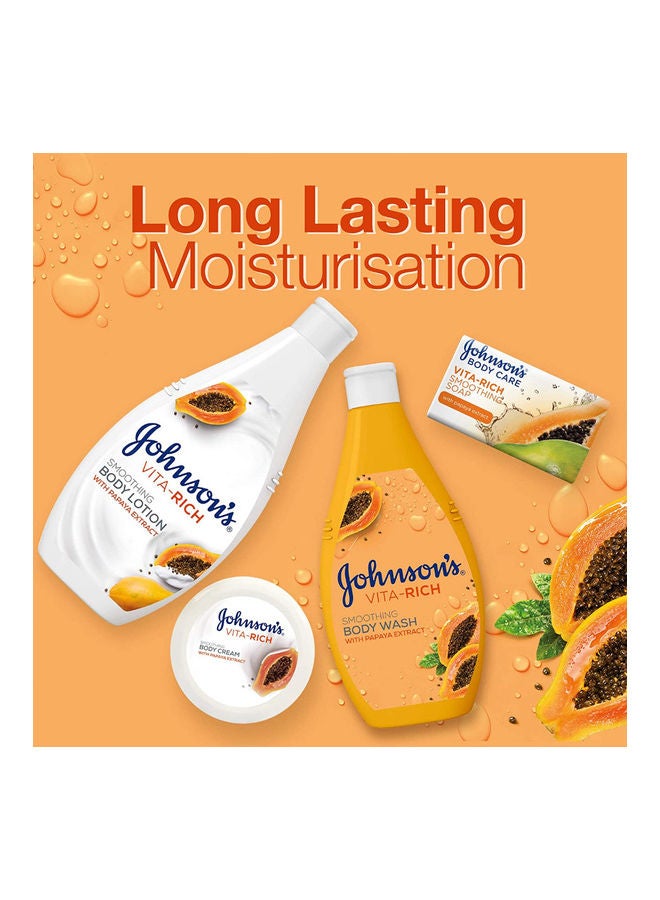 جونسون لوشن الجسم بالبابايا المهدئ من فيتا ريتش - Image 2