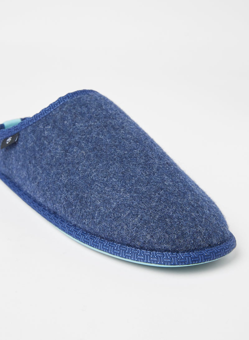 Ted Baker - Simonn Felt Mule Slippers Blue - Image 1