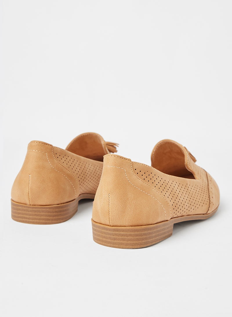 Cobblerz - Tassel Detailed Loafers Brown - Image 1