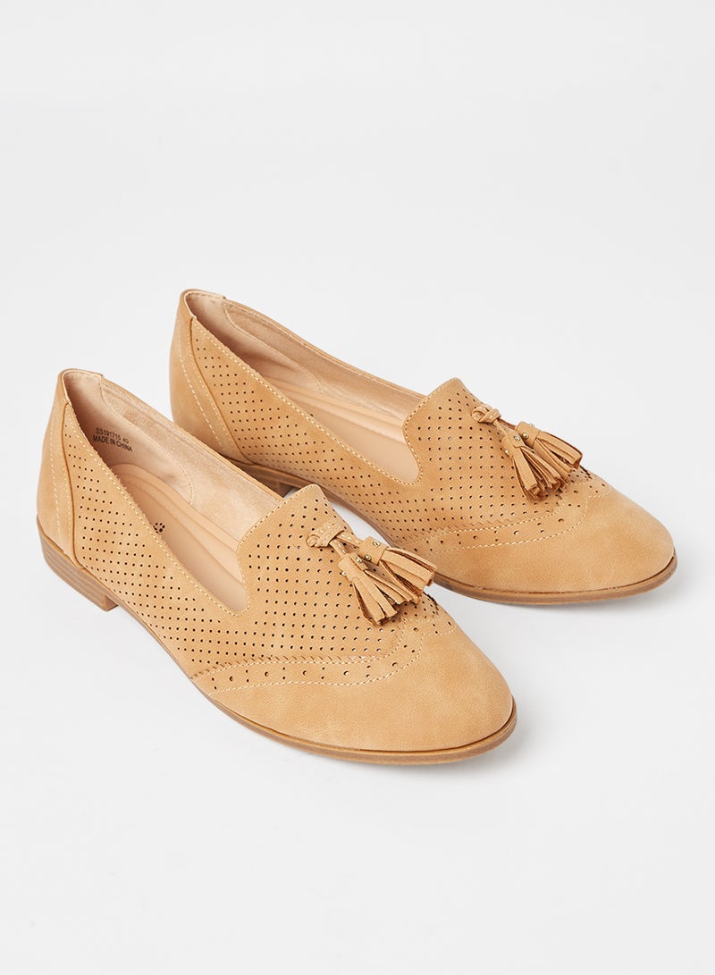 Cobblerz - Tassel Detailed Loafers Brown - Image 1