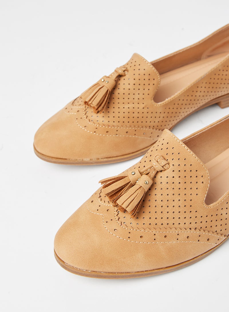 Cobblerz - Tassel Detailed Loafers Brown - Image 1