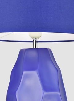 Switch Hexagon Ceramic Table Lamp Unique Luxury Quality Material for the Perfect Stylish Home AT17171 Blue 34 x 60.5 Blue  - Image 3