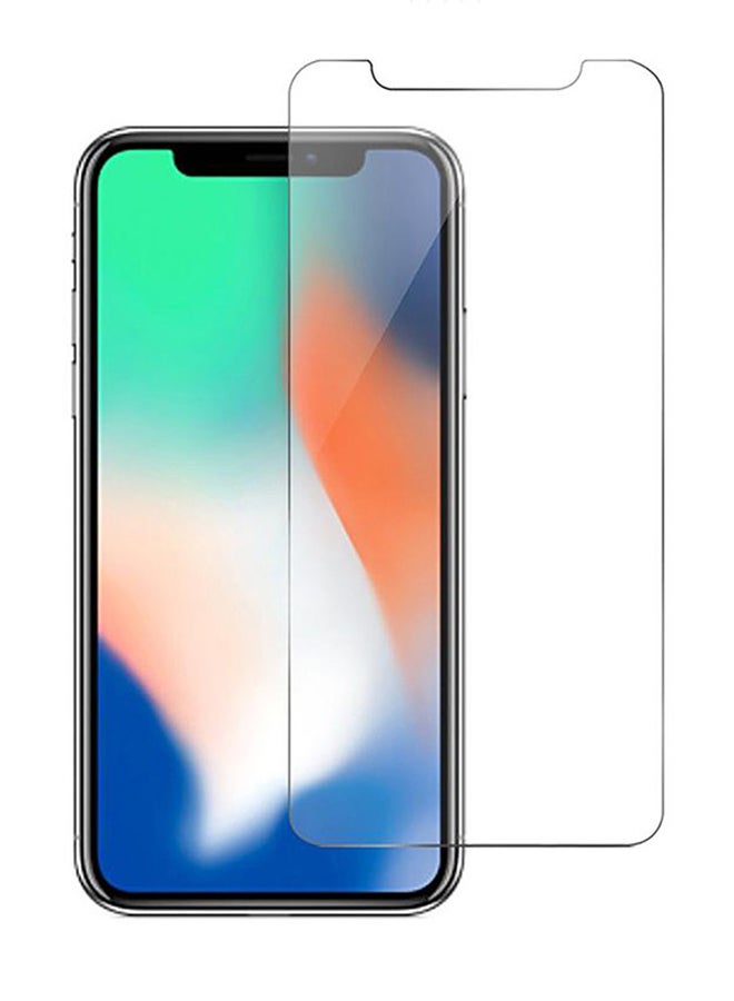 ثيودور لاصقة حماية من الزجاج المقوى لهاتف أبل آيفون XR أسود/شفاف  - Image 1