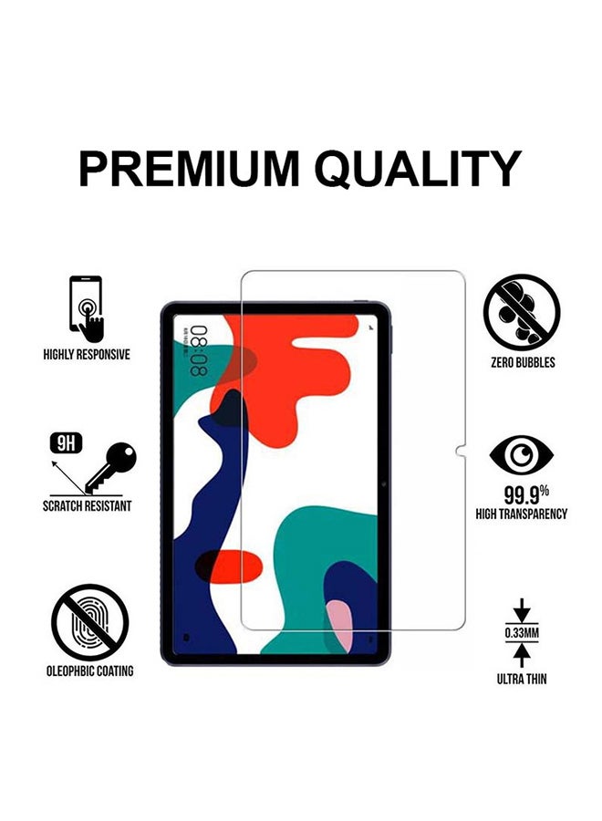 ثيودور لاصقة حماية من الزجاج المقوى لجهاز هواوي ميت باد 10.4 أسود/شفاف - Image 2