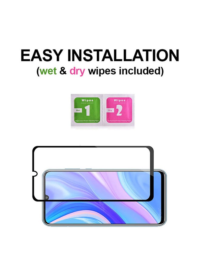 Theodor Tempered Glass Screen Protector For Huawei Y8P Black - Image 3