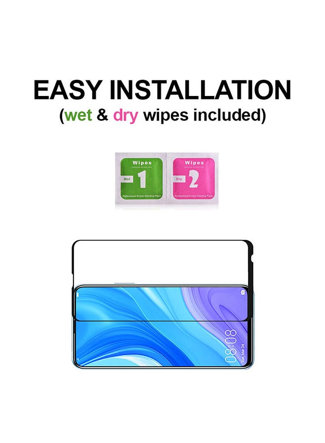 Theodor Tempered Glass Screen Protector For Huawei Y9S Black - Image 3