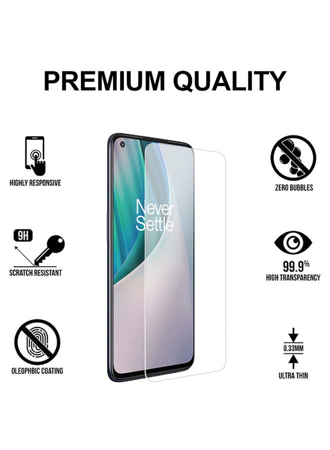 Theodor Tempered Glass Screen Protector For OnePlus 8T Clear - Image 2