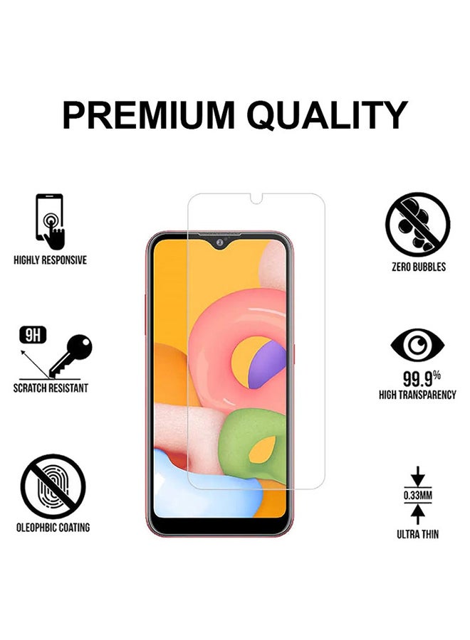 Theodor Tempered Glass Screen Protector For Samsung Galaxy A01 Clear - Image 2