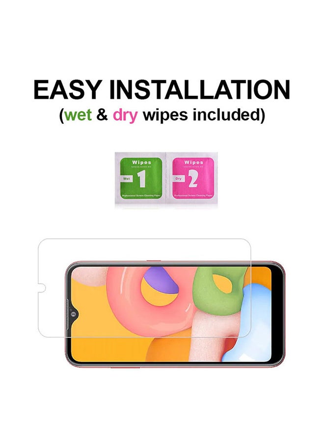 Theodor Tempered Glass Screen Protector For Samsung Galaxy A01 Clear - Image 3