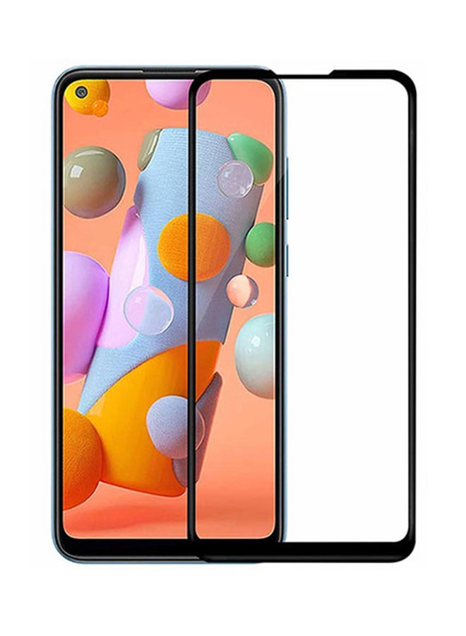 ثيودور لاصقة حماية للشاشة من الزجاج المقوى لهاتف سامسونج جالاكسي A11 أسود - Image 1